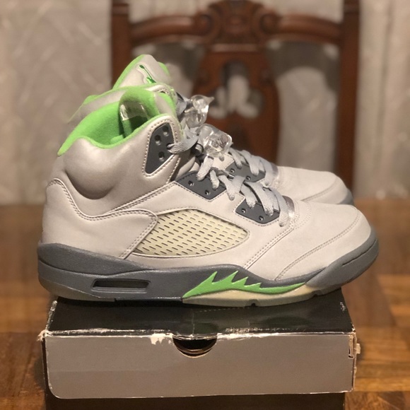 ❗️SOLD❗️Brand new Green Bean Air Jordan Retro 5 - Picture 4 of 7